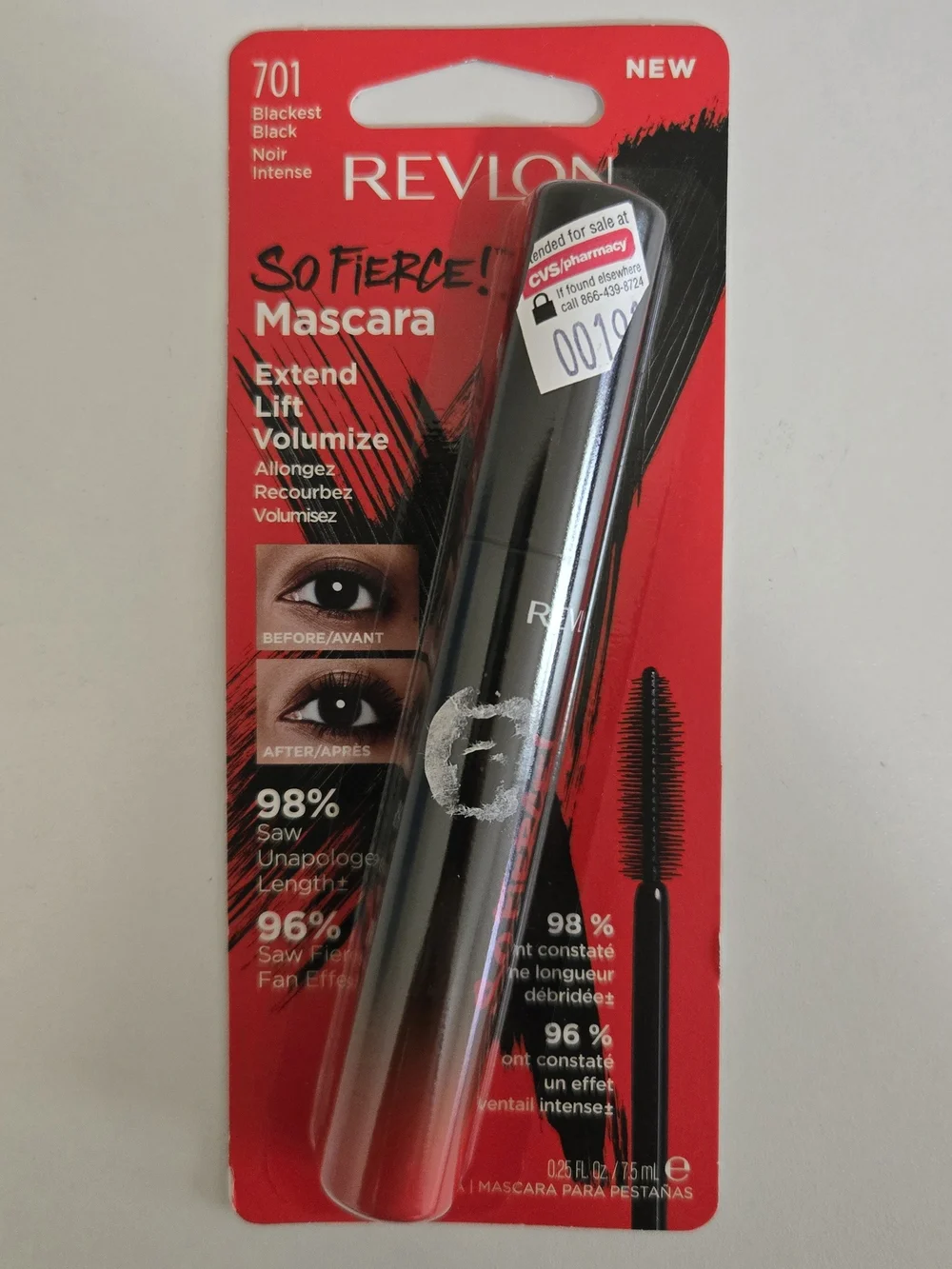 New Revlon So Fierce! Mascara in Blackest Black 701